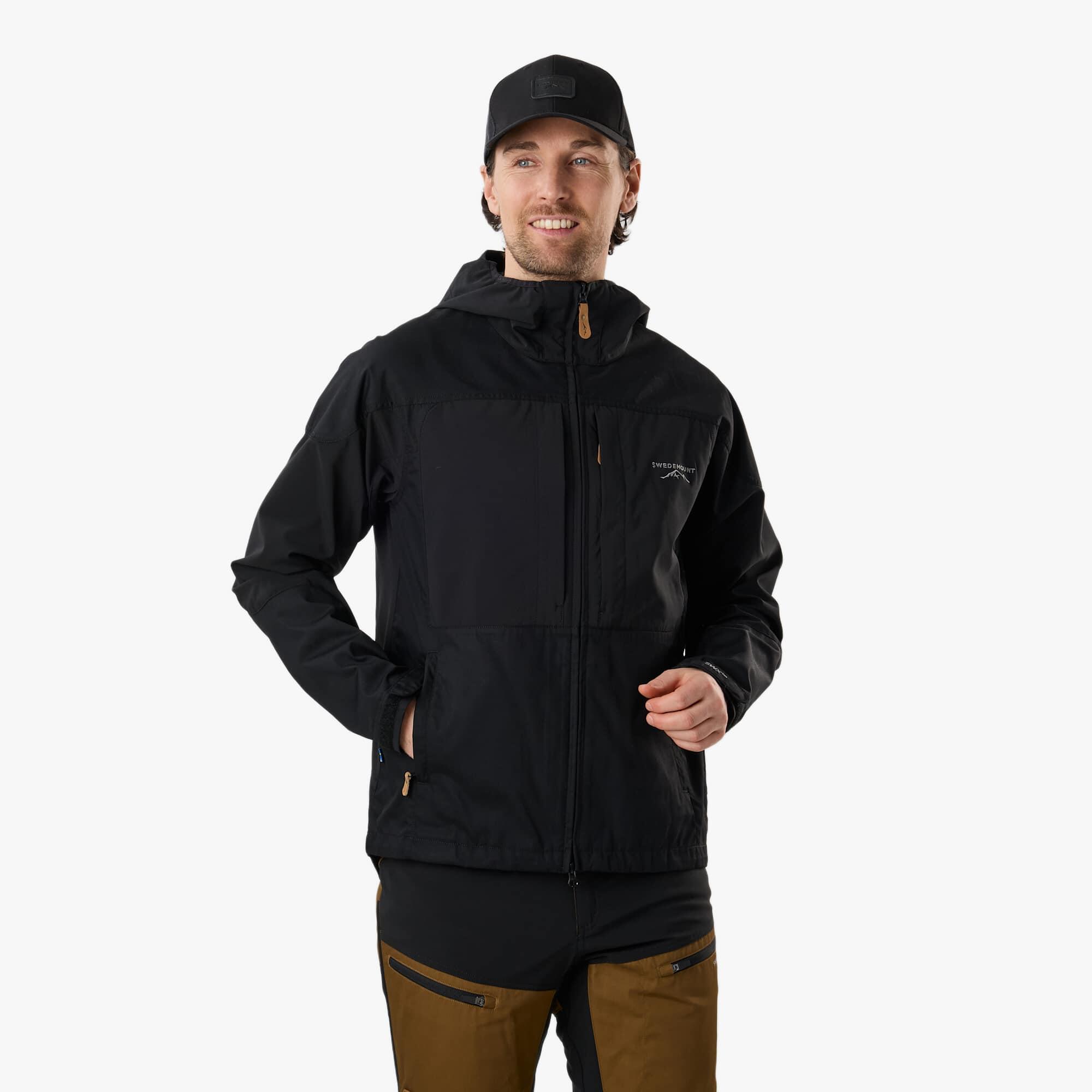 Kurtka Outdoor Wędrówki Mężczyzna Nordkap Wiatroszczelny