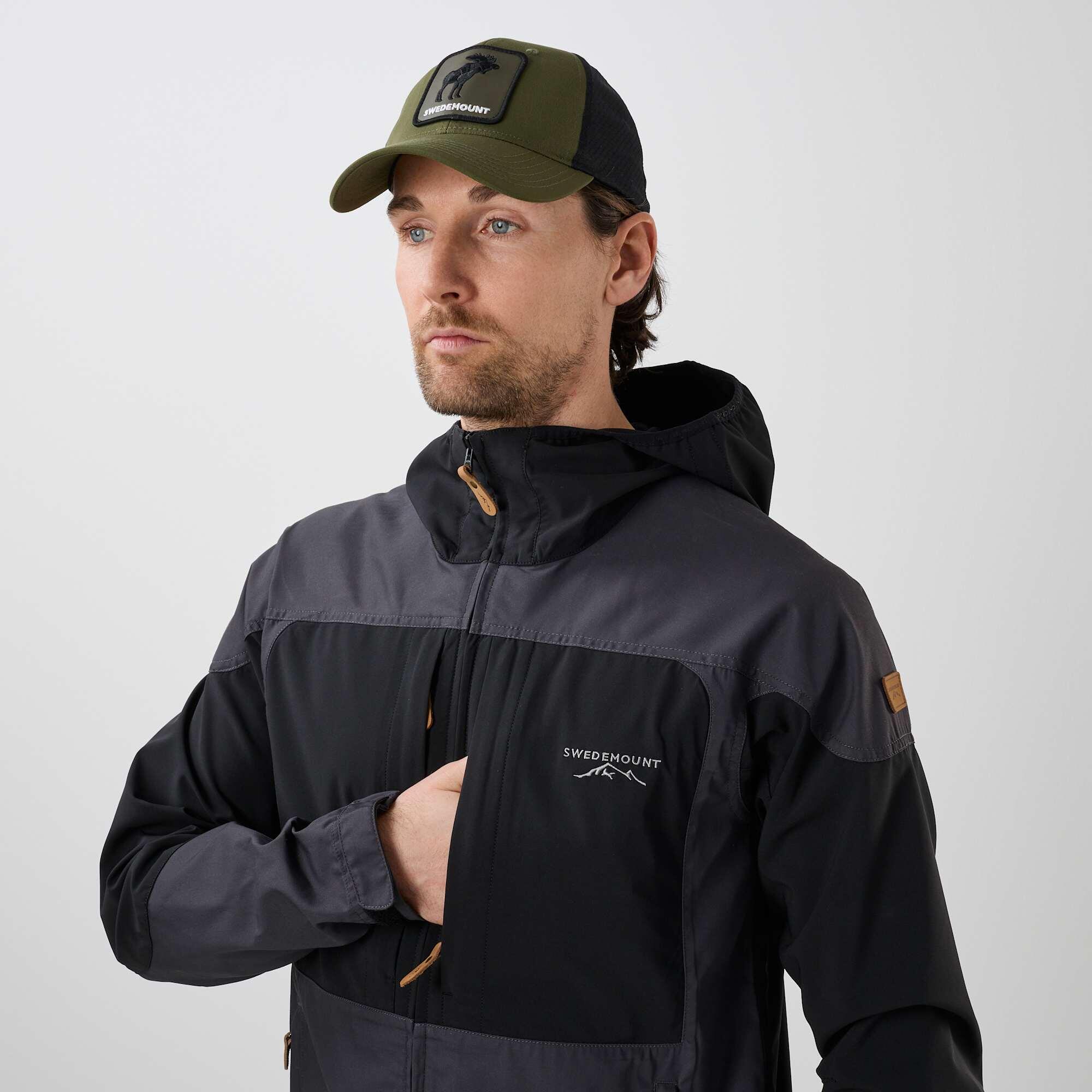 Herren Wander Outdoorjacke winddicht atmungsaktiv Nordkap Stretch II 7/7