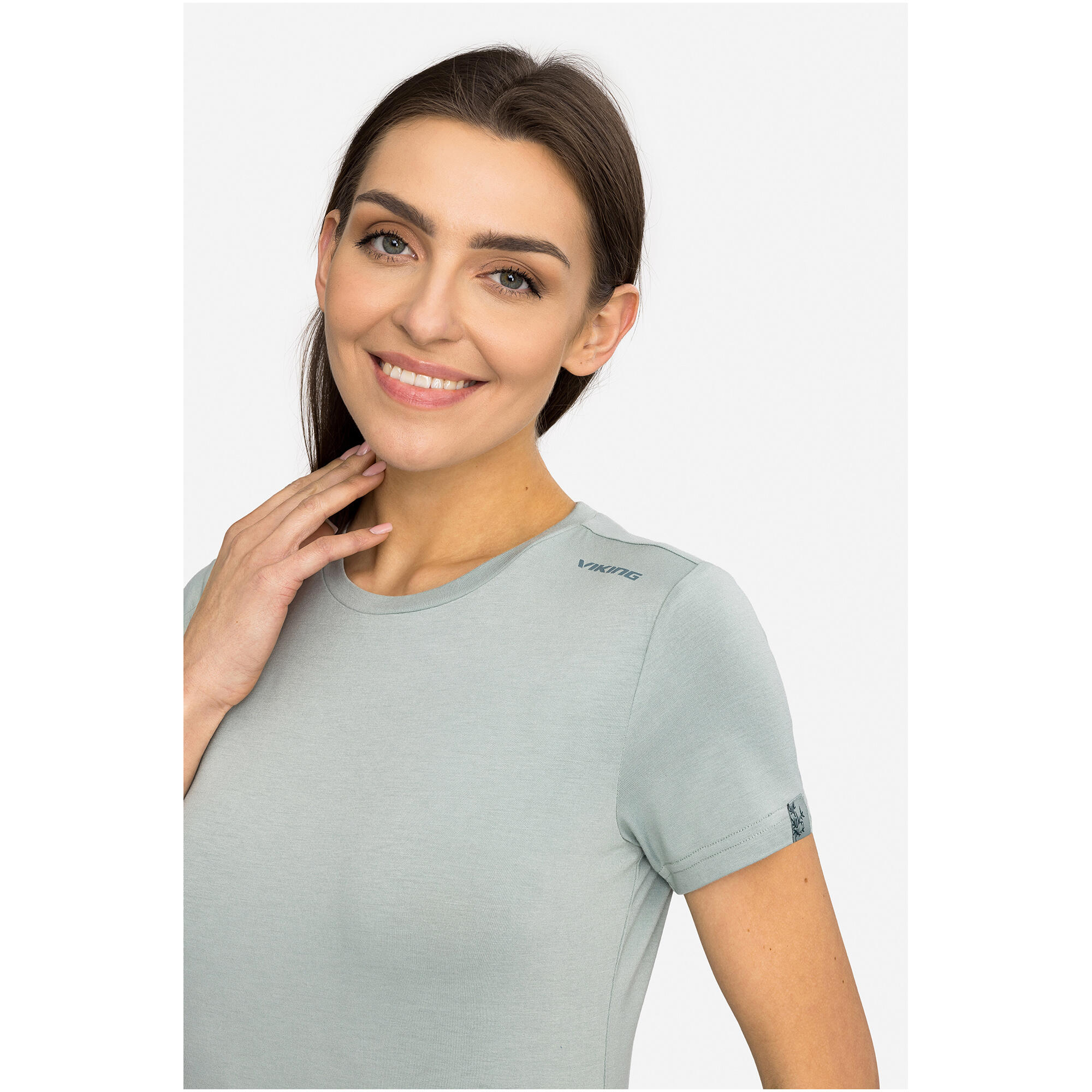 Damen T-Shirt VIKING Lenta Bamboo Light 6/7