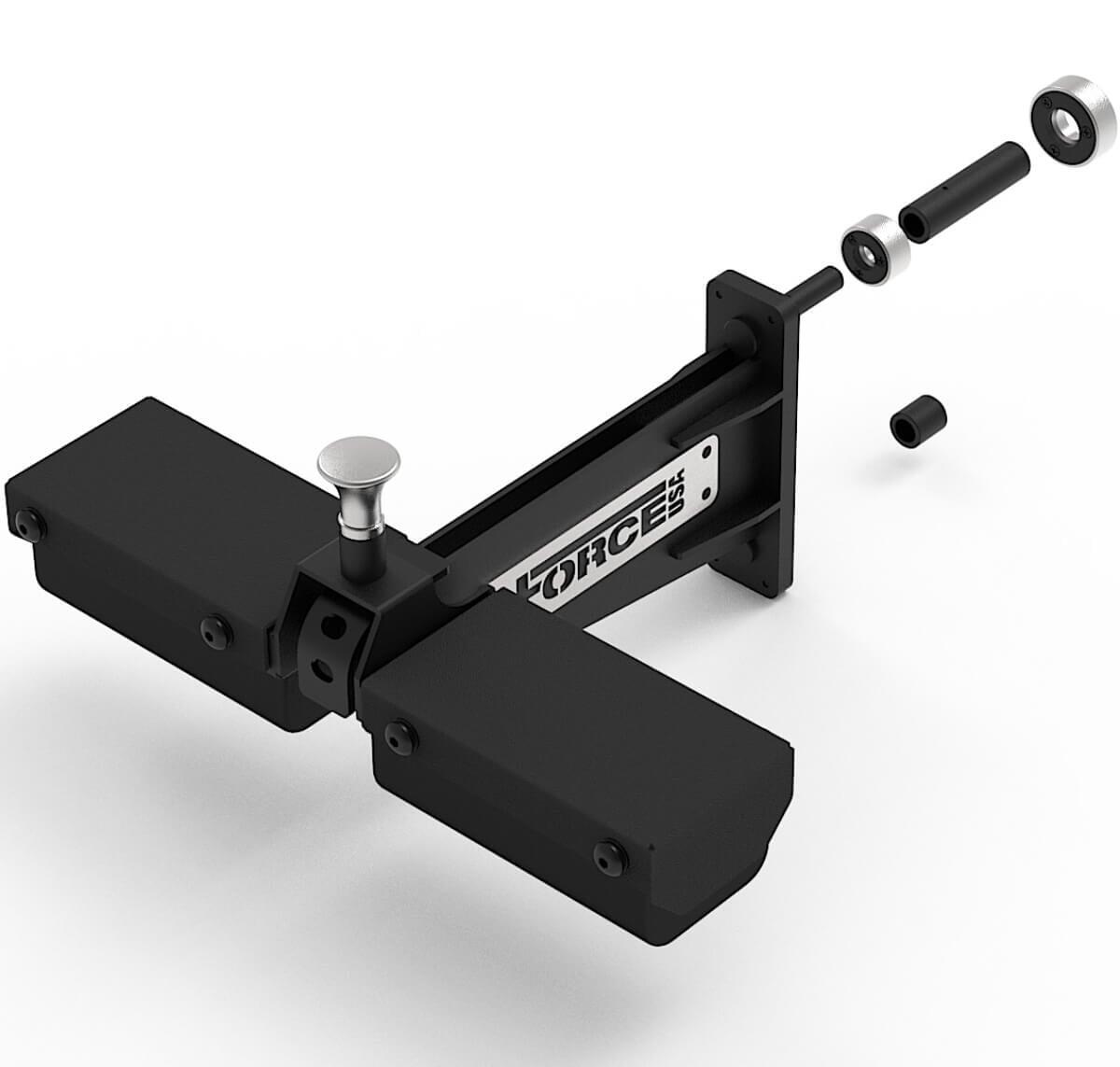 Soporte de Piernas y Plataforma para Remo para C20, FTR & Tandem Tower Force 4/5