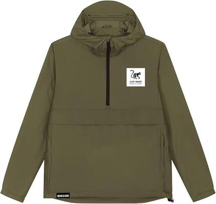 Unisex-Windbreaker - Recycelt - Wasserdicht - Fluorfreie DWR (Rosa)