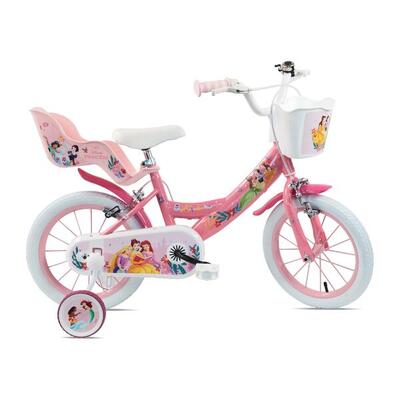 Kinderfiets 14 inch 4-5 jaar disney princess