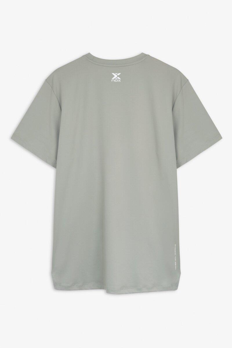 NOX TEAM Grey Padel T-shirt 5/7