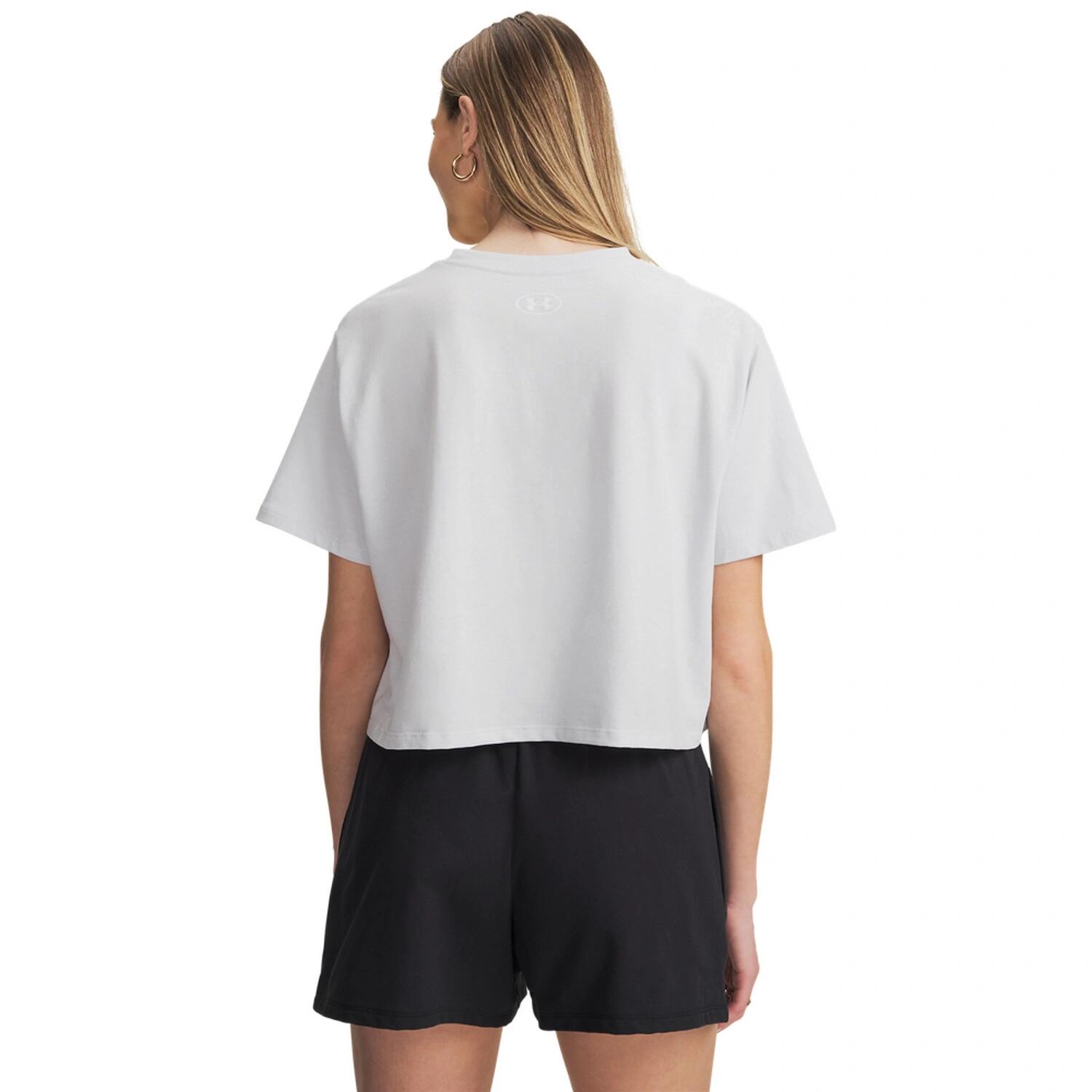 Koszulka damska Under Armour Rival Boxy Tee Solid 3/3