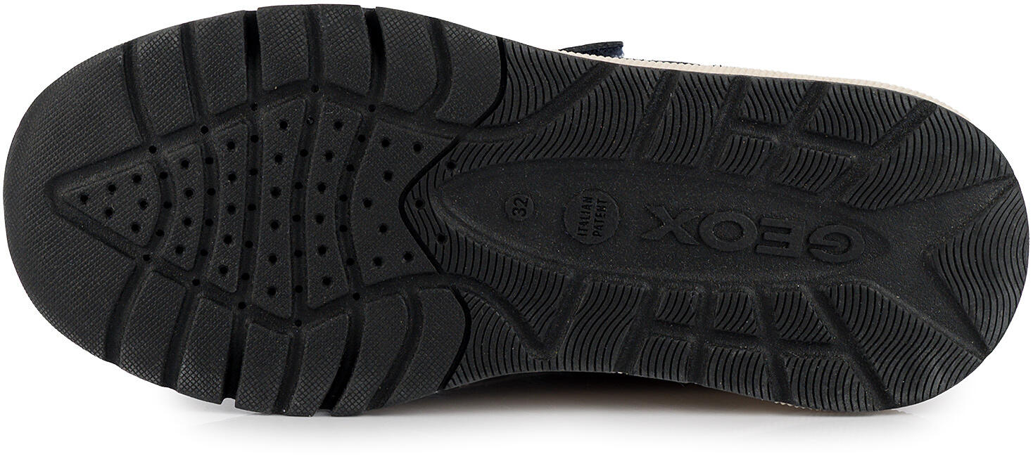 Buty dziecięce sportowe sneakersy dla chłopca ekoskóra na rzep GEOX ROONER 7/7