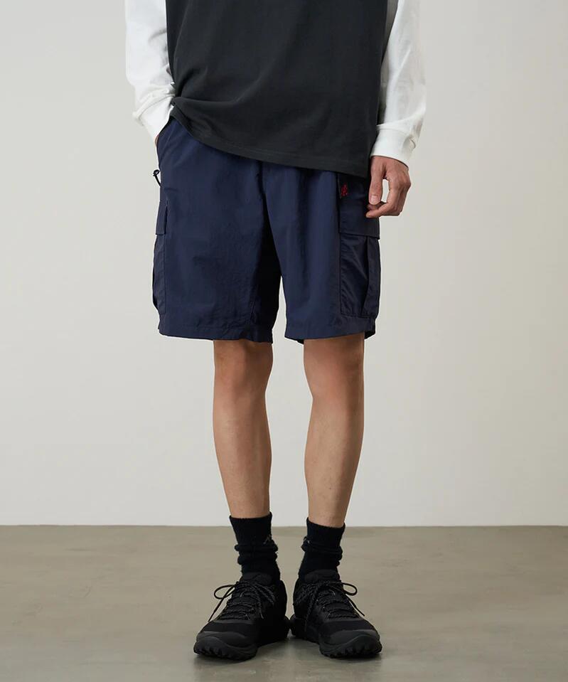 Krótkie spodenki męskie Gramicci Nylon Explorer Cargo - British Navy 6/7