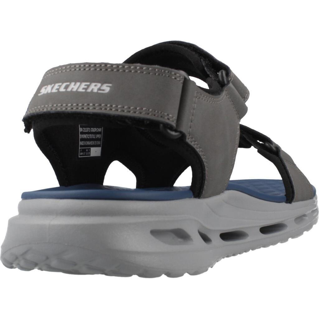 Sandalen Skechers Modell Orvan Sd Gamble Farbe Grau 3/5