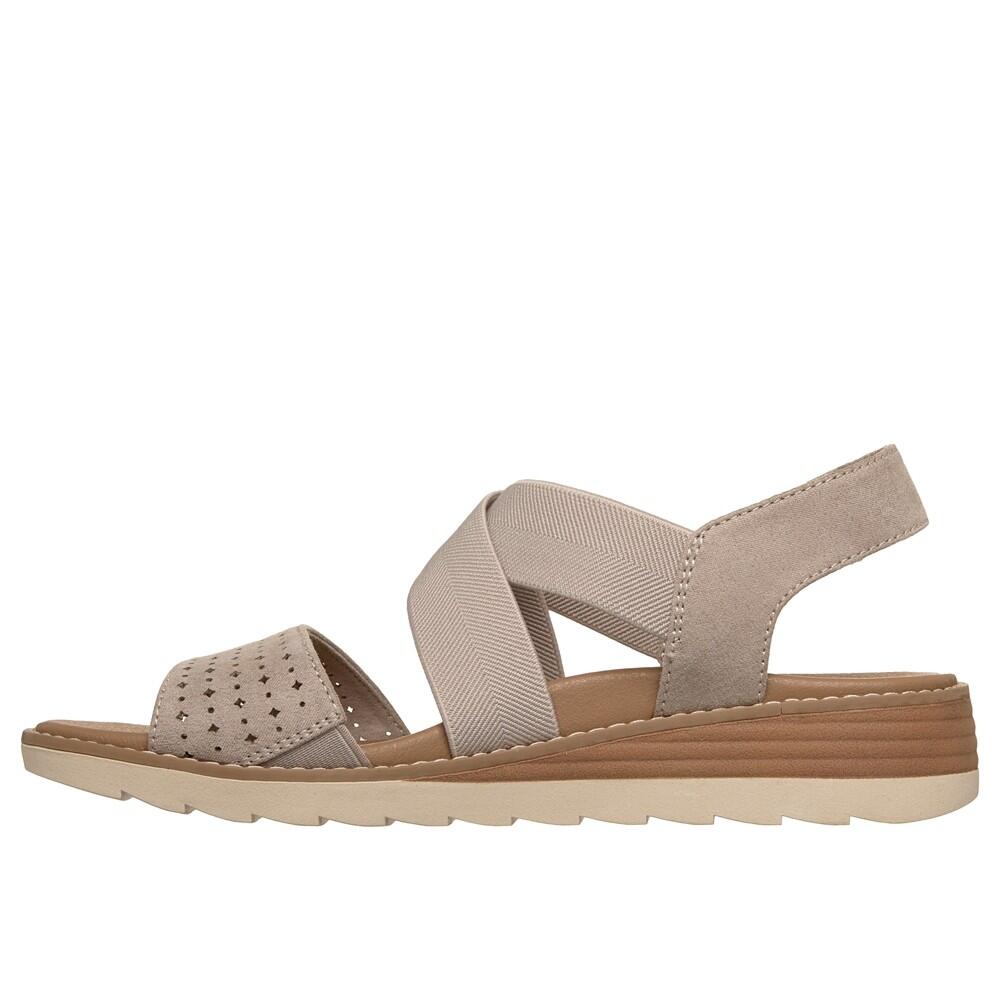 SANDALE FEMME Skechers Bobs avec  Apoyo Arch Fit Oasis GRIS 6/7