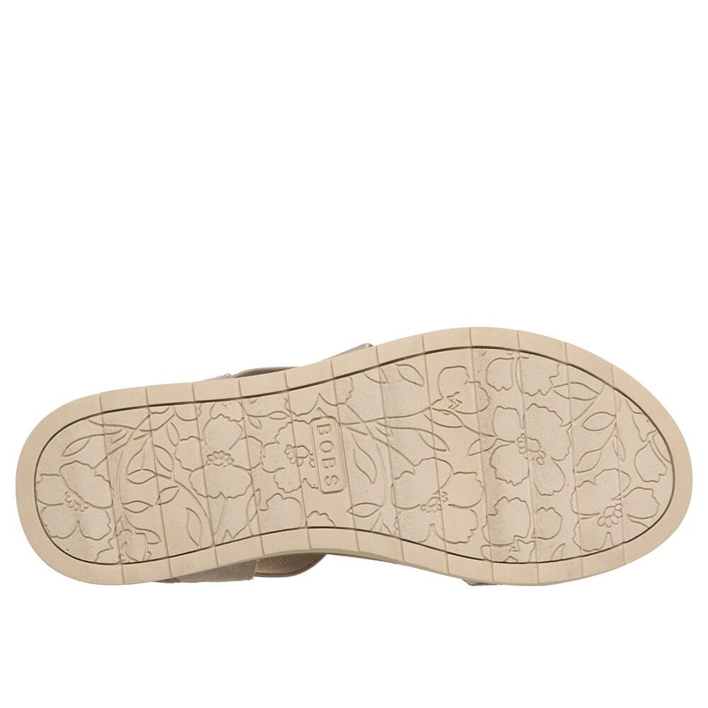 SANDALE FEMME Skechers Bobs avec  Apoyo Arch Fit Oasis GRIS 4/7