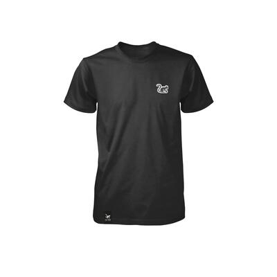 T-shirt logo - korte mouw / volwassene (zwart)