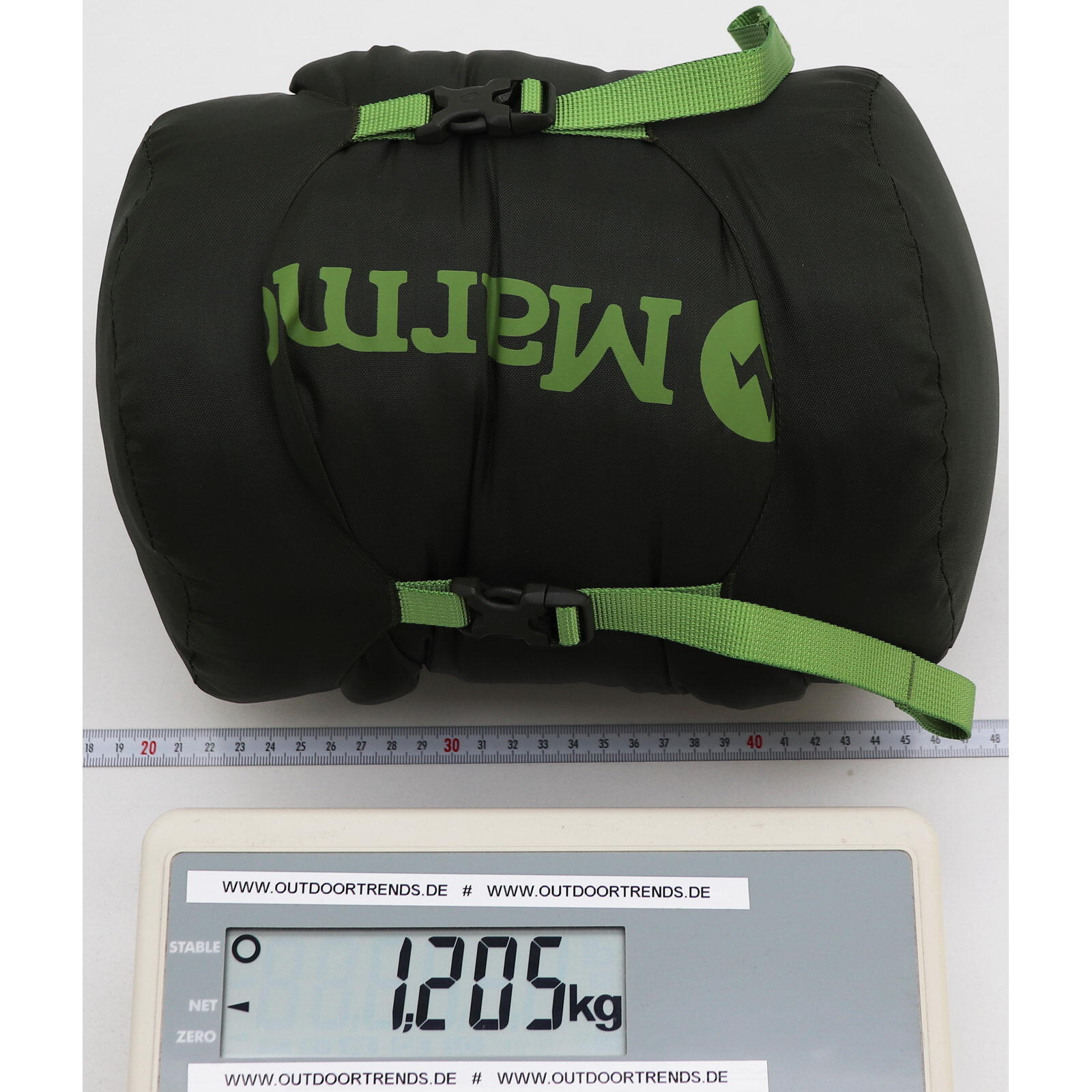 Daunen-Schlafsack Wraptor Down 30 grasshopper-nori 7/7