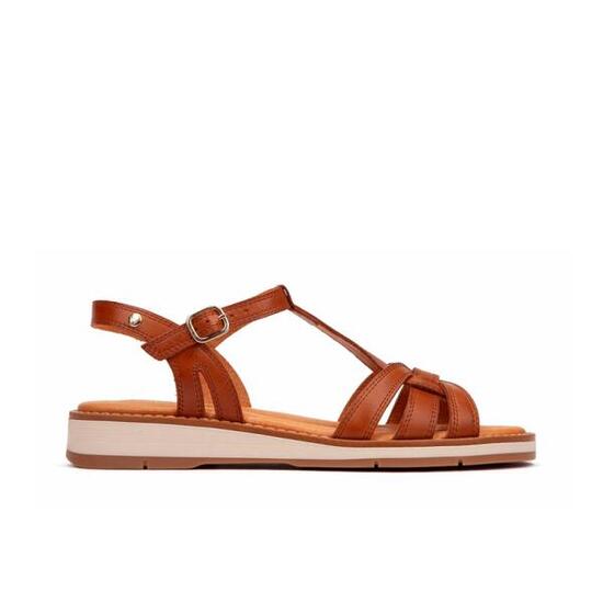 Flache Sandalen Damen Pikolinos W9b-0798 Beige