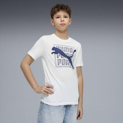 T-shirt met cat-afbeelding voor jongeren puma