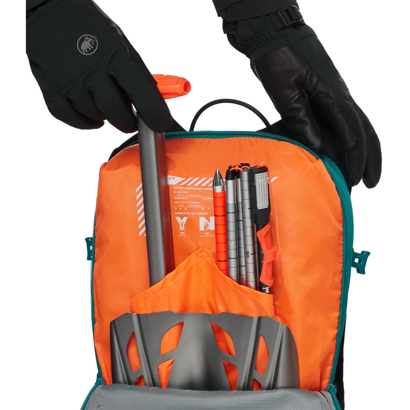 Freeride Rucksack Nirvana 18 Damen deep teal-black 3/6