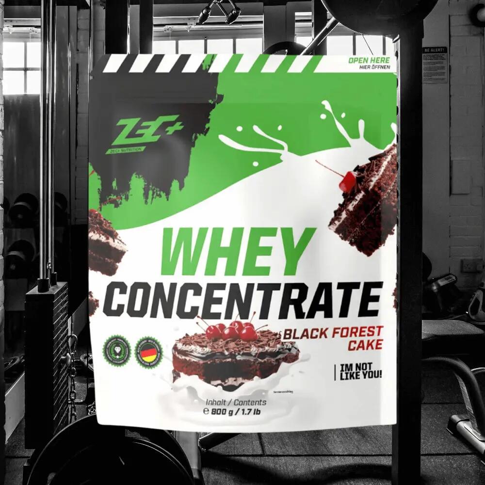 Zec+ Whey Concentrate (800g) Black Forest Cake - Proteine 2/3