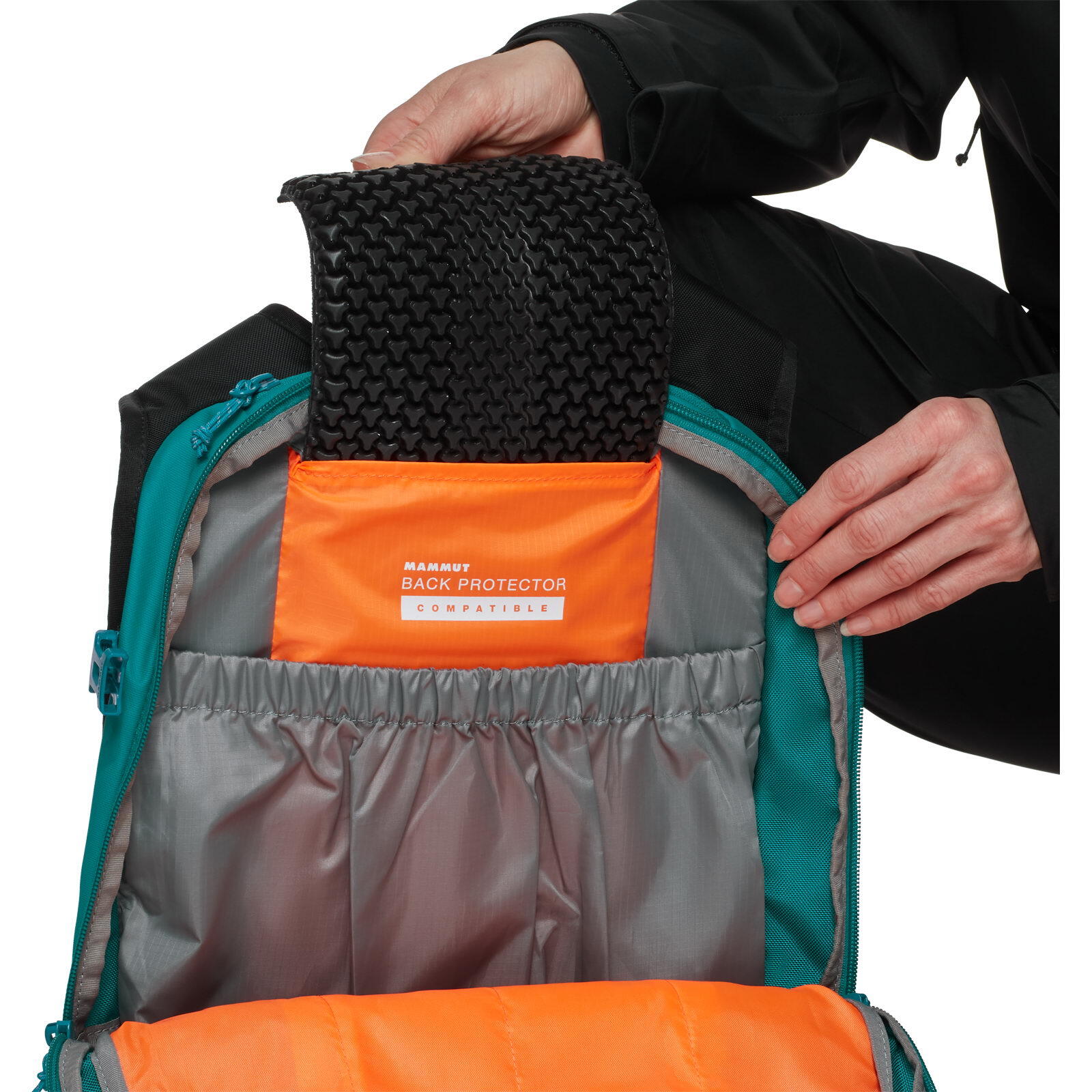 Freeride Rucksack Nirvana 18 Damen deep teal-black 4/6