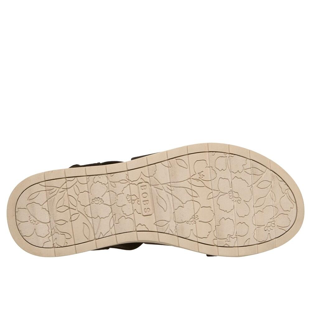 SANDALE FEMME Skechers Bobs avec  Apoyo Arch Fit Oasis NOIR 4/7