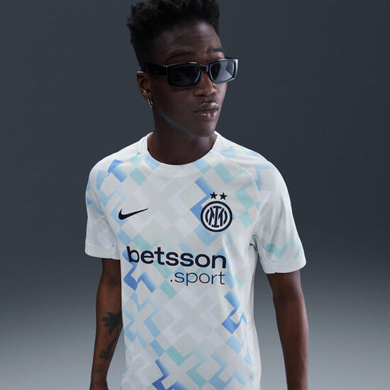 Inter Away Stadium 25-26 maglia ufficiale bianca M