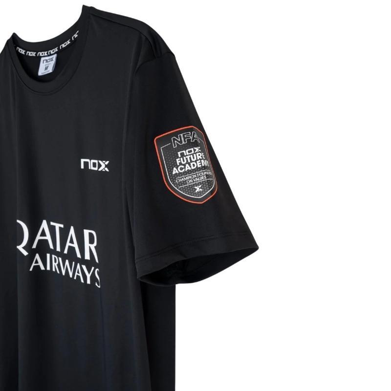 Camiseta Nox Agustin Tapia patrocina AT10 Negro 2026 3/7