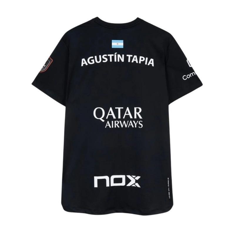 Camiseta Nox Agustin Tapia patrocina AT10 Negro 2026 4/7
