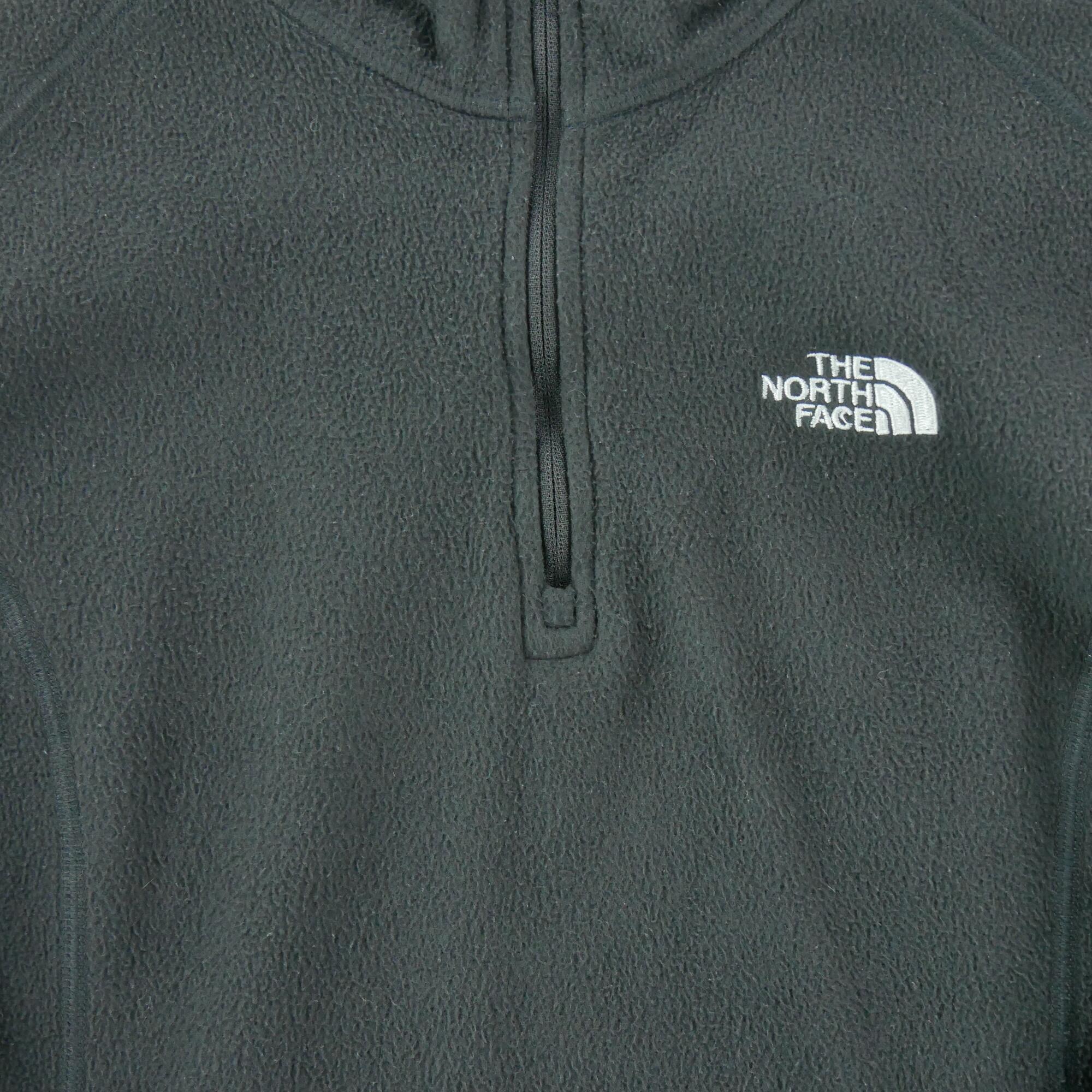 Damen TNF Schwarzer Fleece-Pullover 4/6
