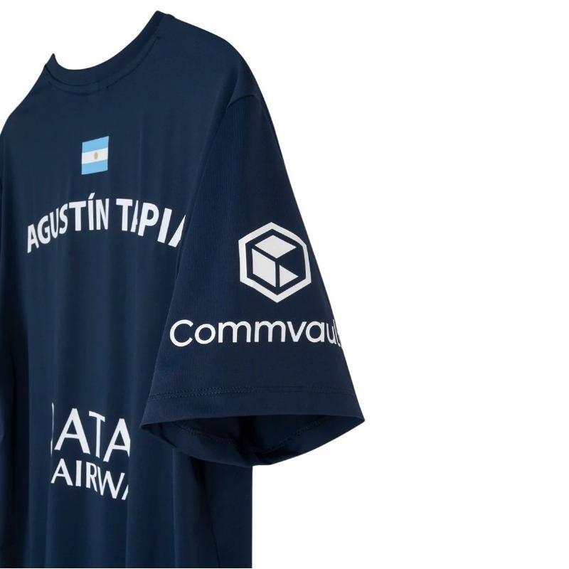 Nox Agustin Tapia Patrocina Camiseta Azul Escura AT10 2026 3/7