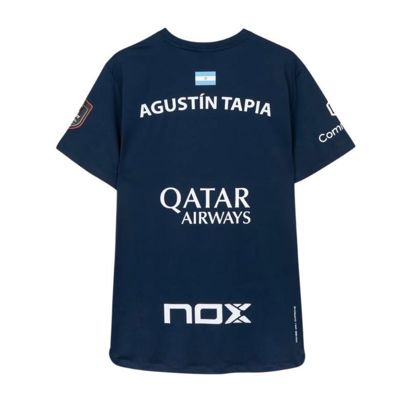 Nox Agustin Tapia Patrocina Camiseta Azul Escura AT10 2026 4/7
