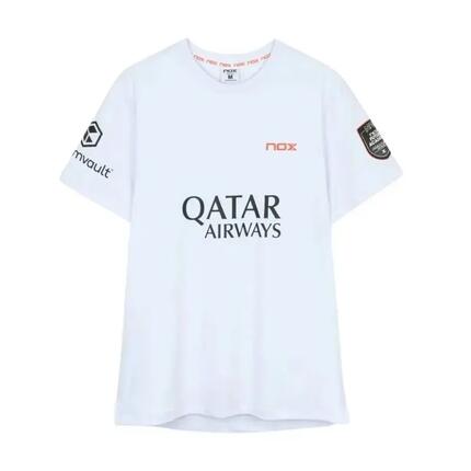 Camiseta Nox Agustin Tapia Sponsors AT10 Blanco 2026