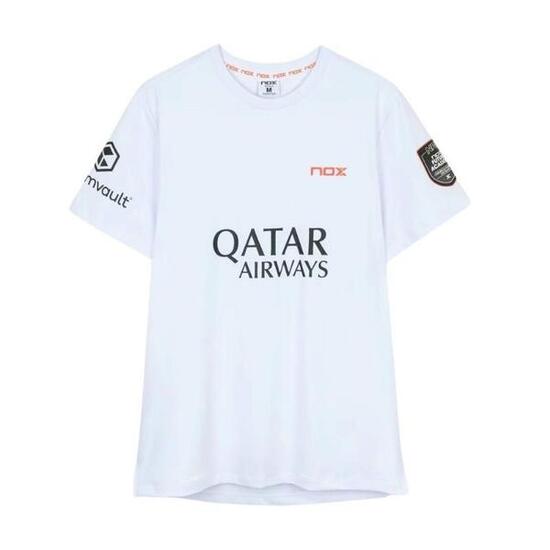 Camiseta Nox Agustin Tapia Sponsors AT10 Blanco 2026