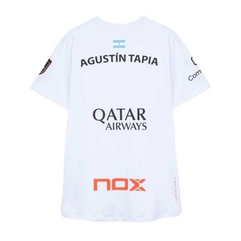 Sponsor AT10 Maglietta Agustin Tapia bianca 2026 4/5