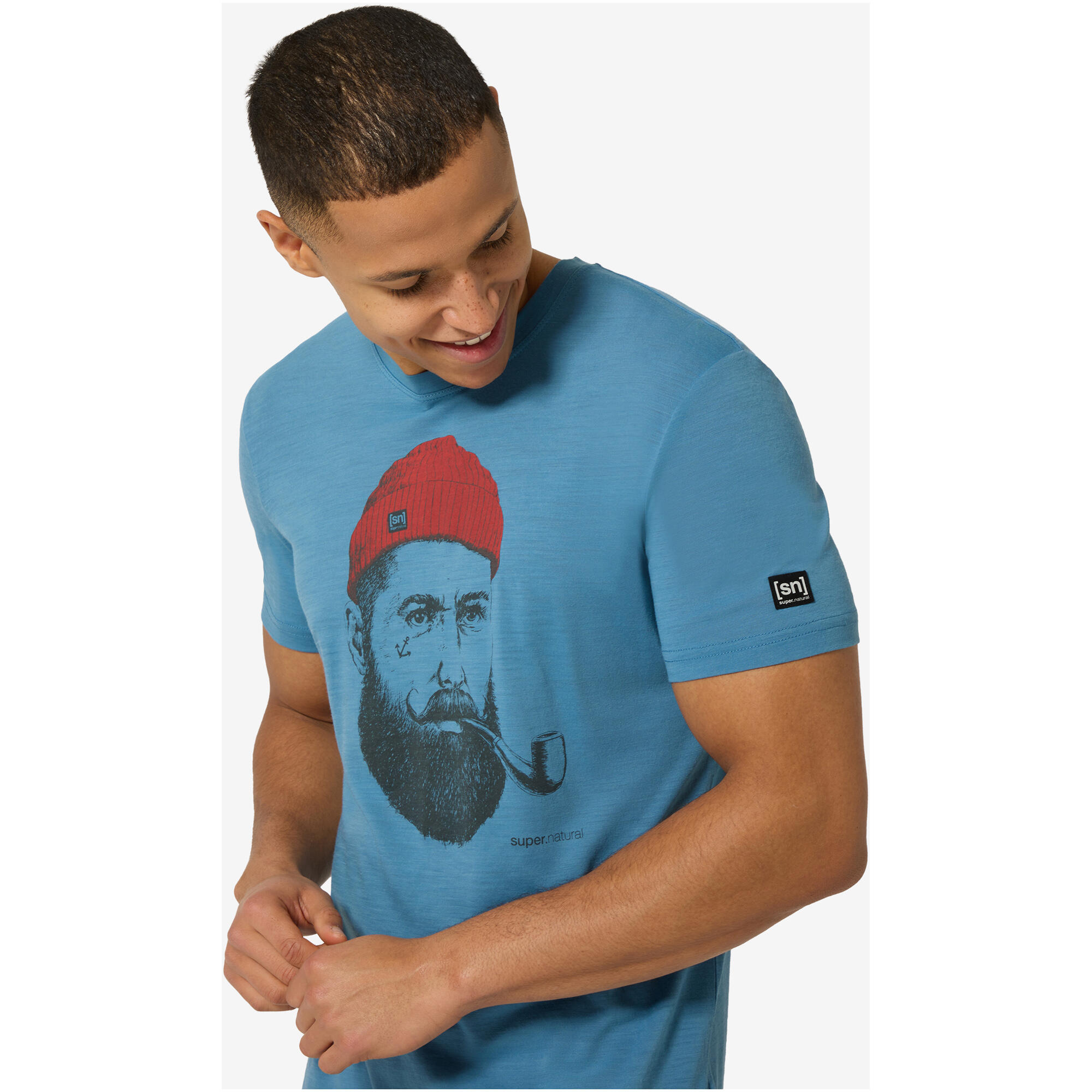 Koszulka męska SUPER.NATURAL M SN SAILOR TEE 3/6