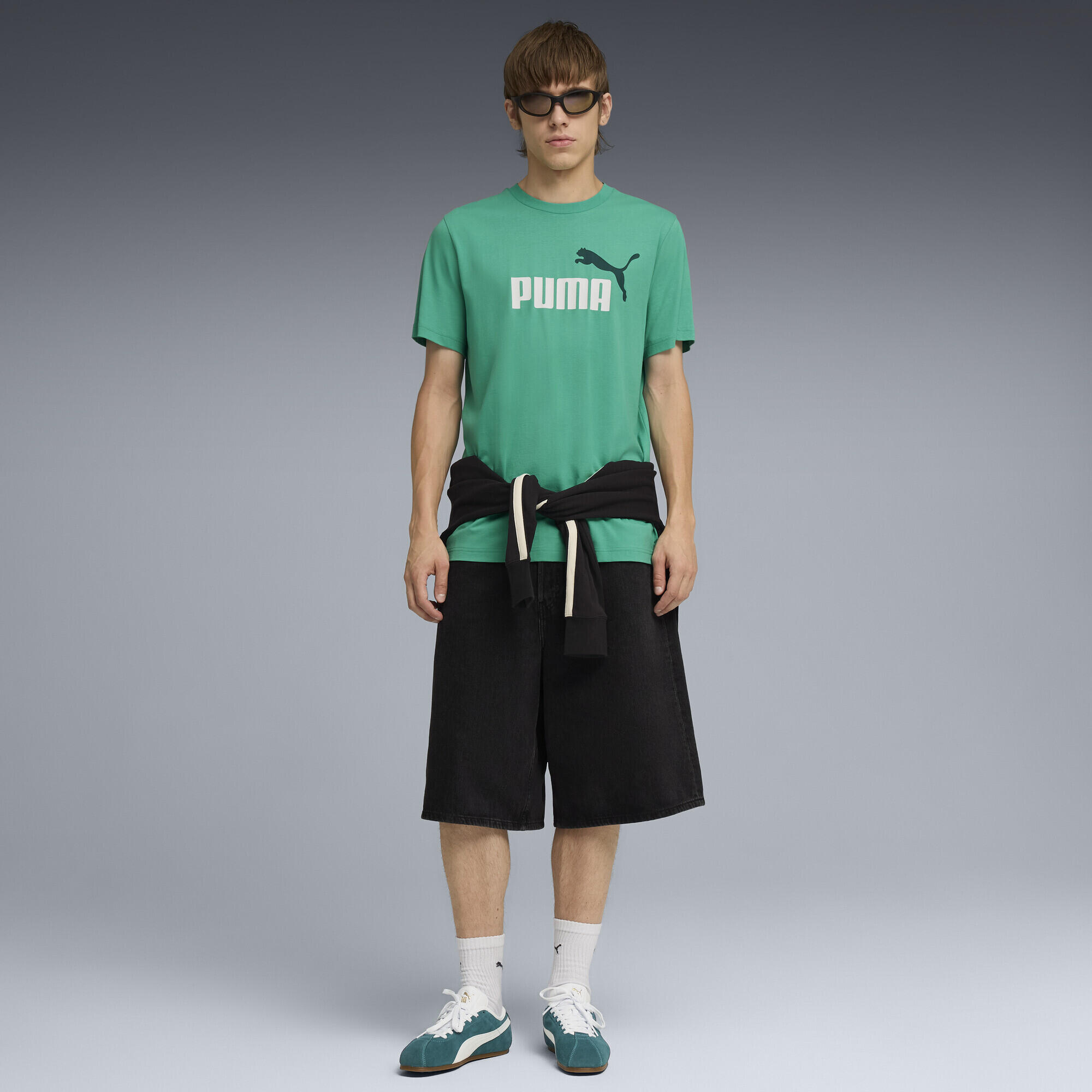 T-shirt à logo N° 1 bicolore Essentials Homme PUMA 4/5