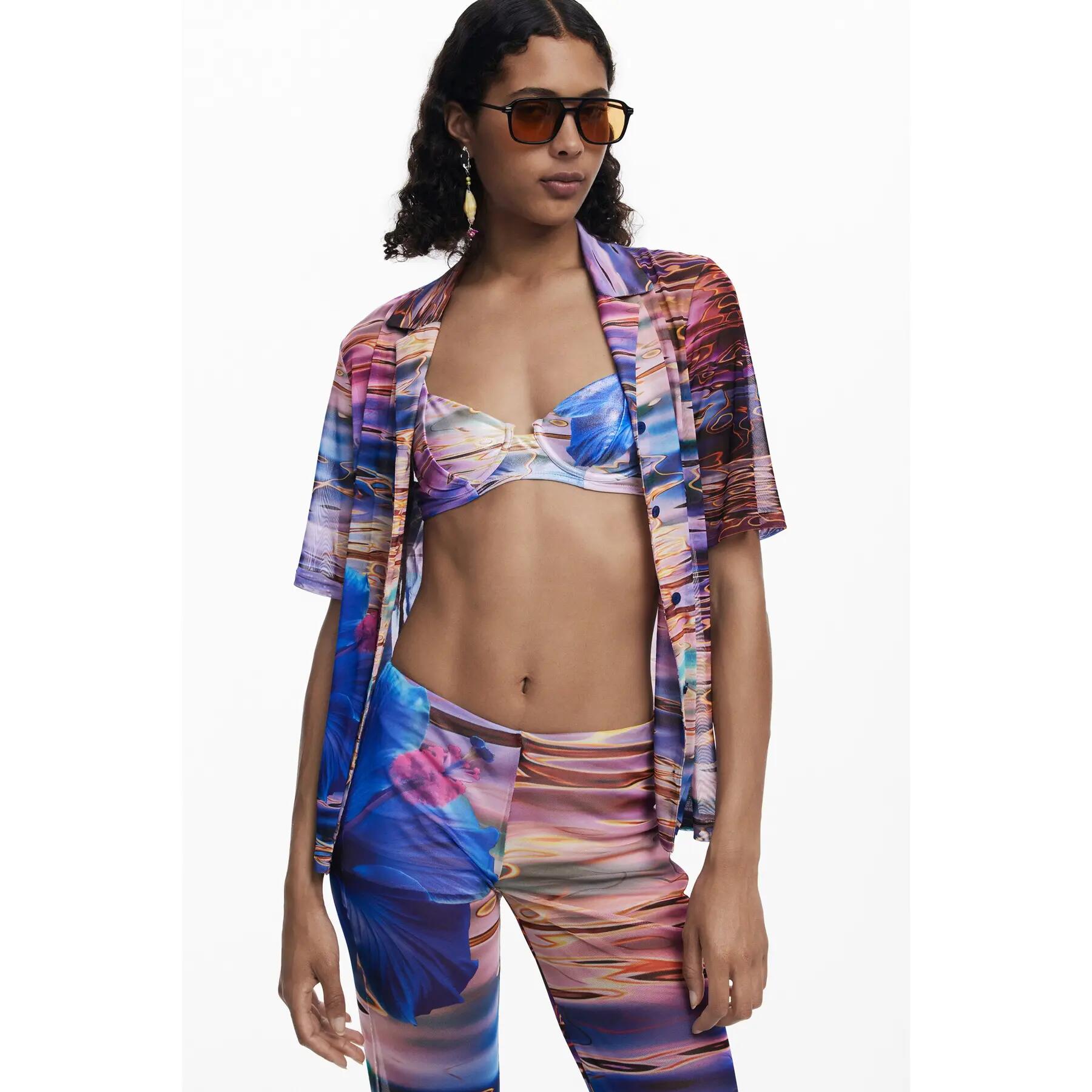 Damski top do kostiumu kąpielowego Desigual Cancun 2/4