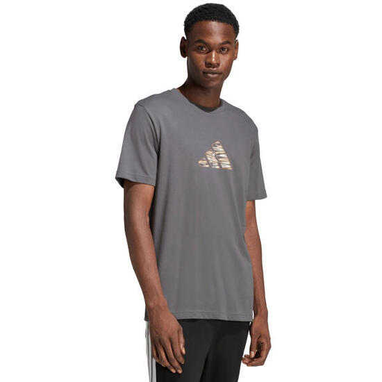 ADIDAS Herren T-Shirt Camo Print Baumwolle