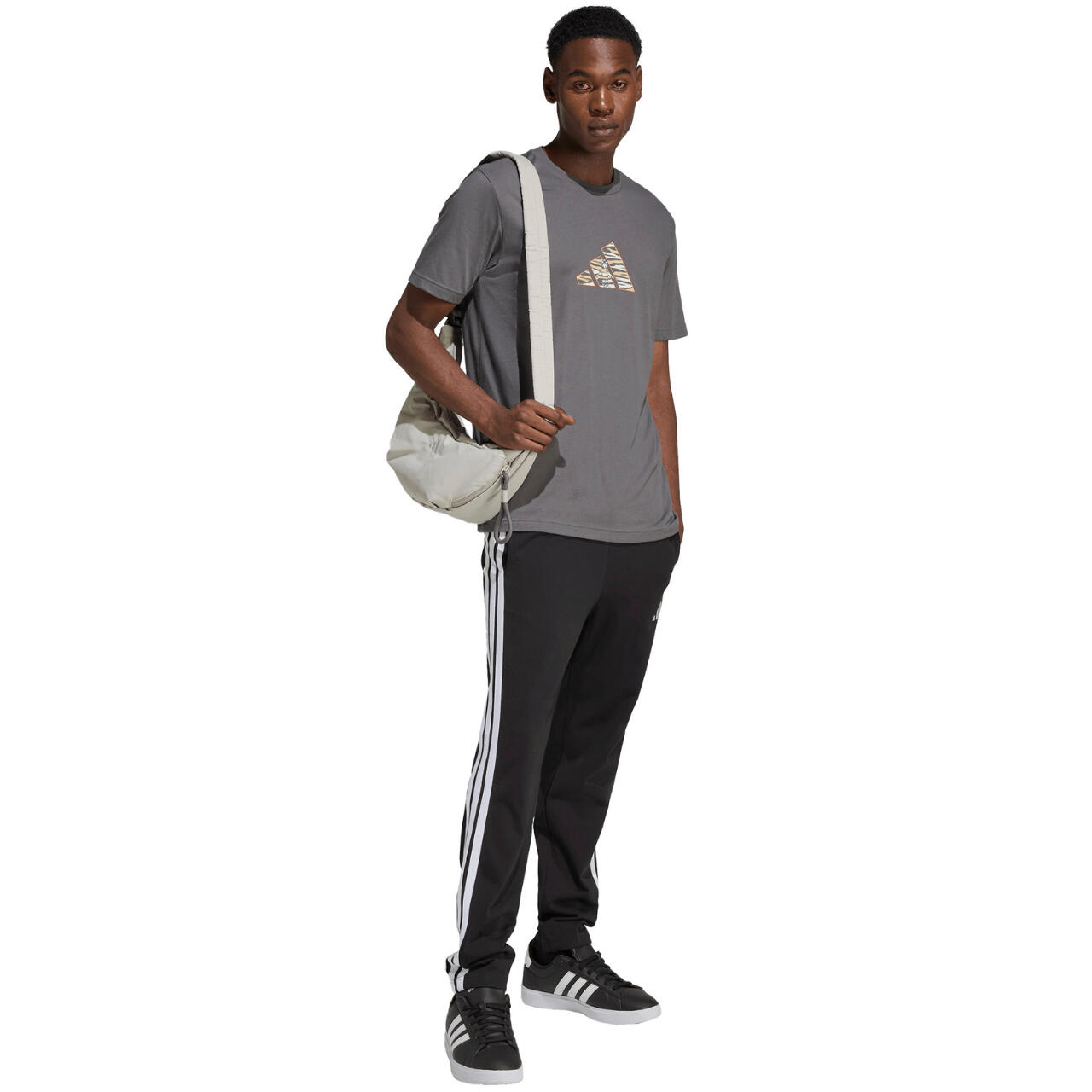T-shirt homme ADIDAS camo coton 6/6