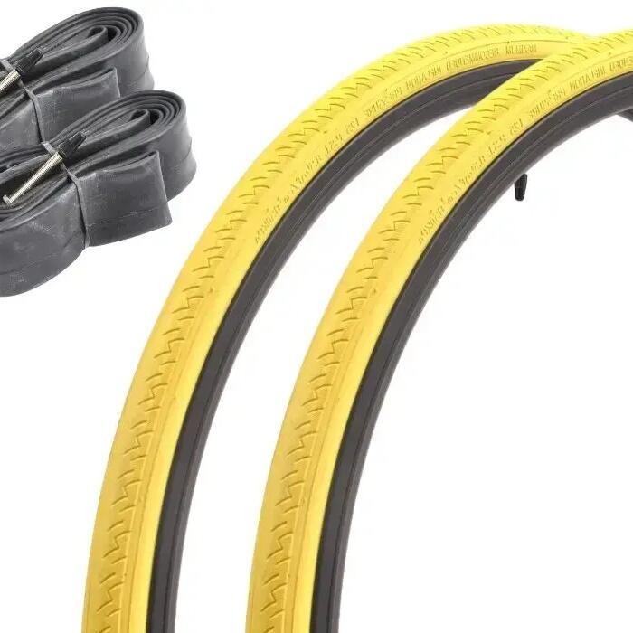 Bicycle Tyre Set KENDA Kontender 28 Inch / 700 x 26C + FV Inner Tubes