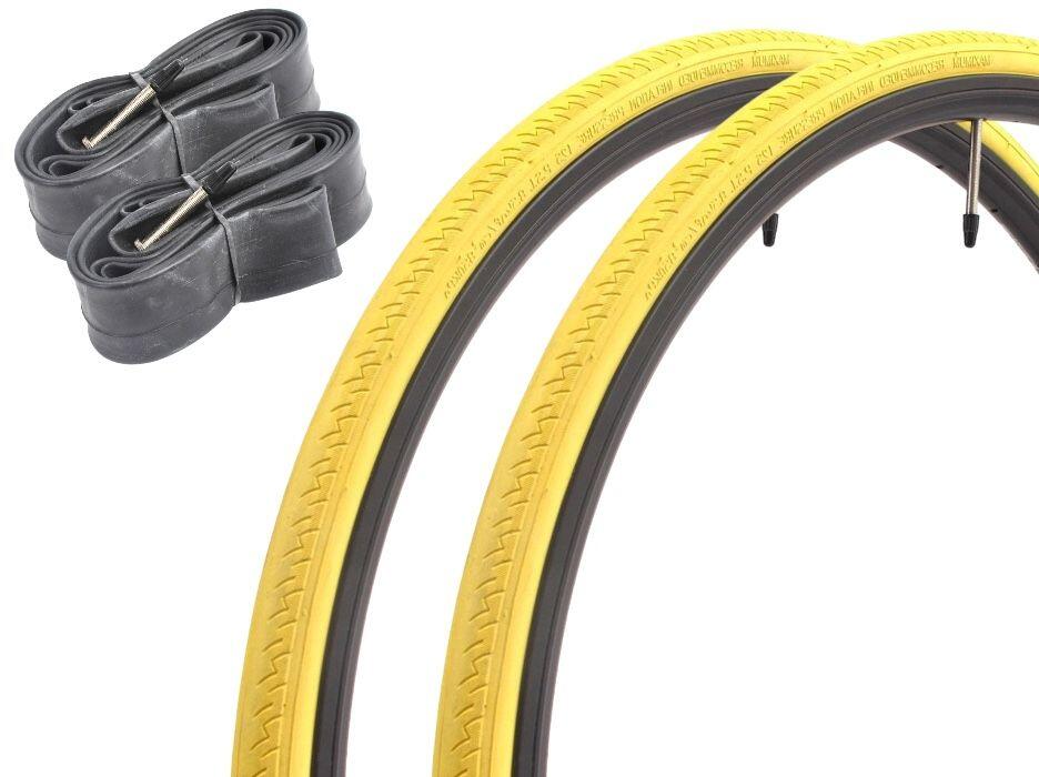 Set anvelope bicicletă KENDA Kontender 28 inch / 700 x 26C + cameră FV