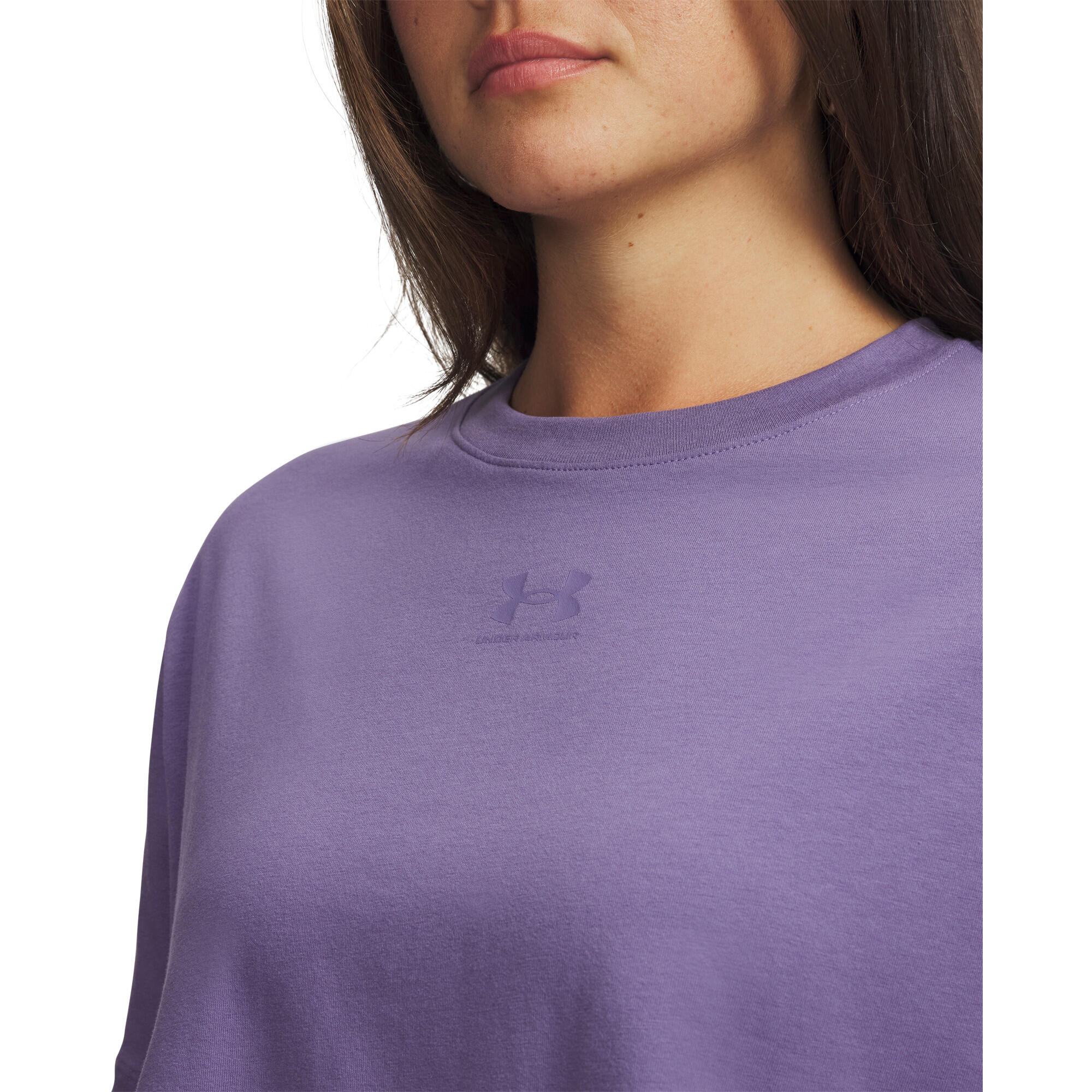 Under Armour Damen T-Shirt Rival Boxy Tee Solid 6011064 2/5