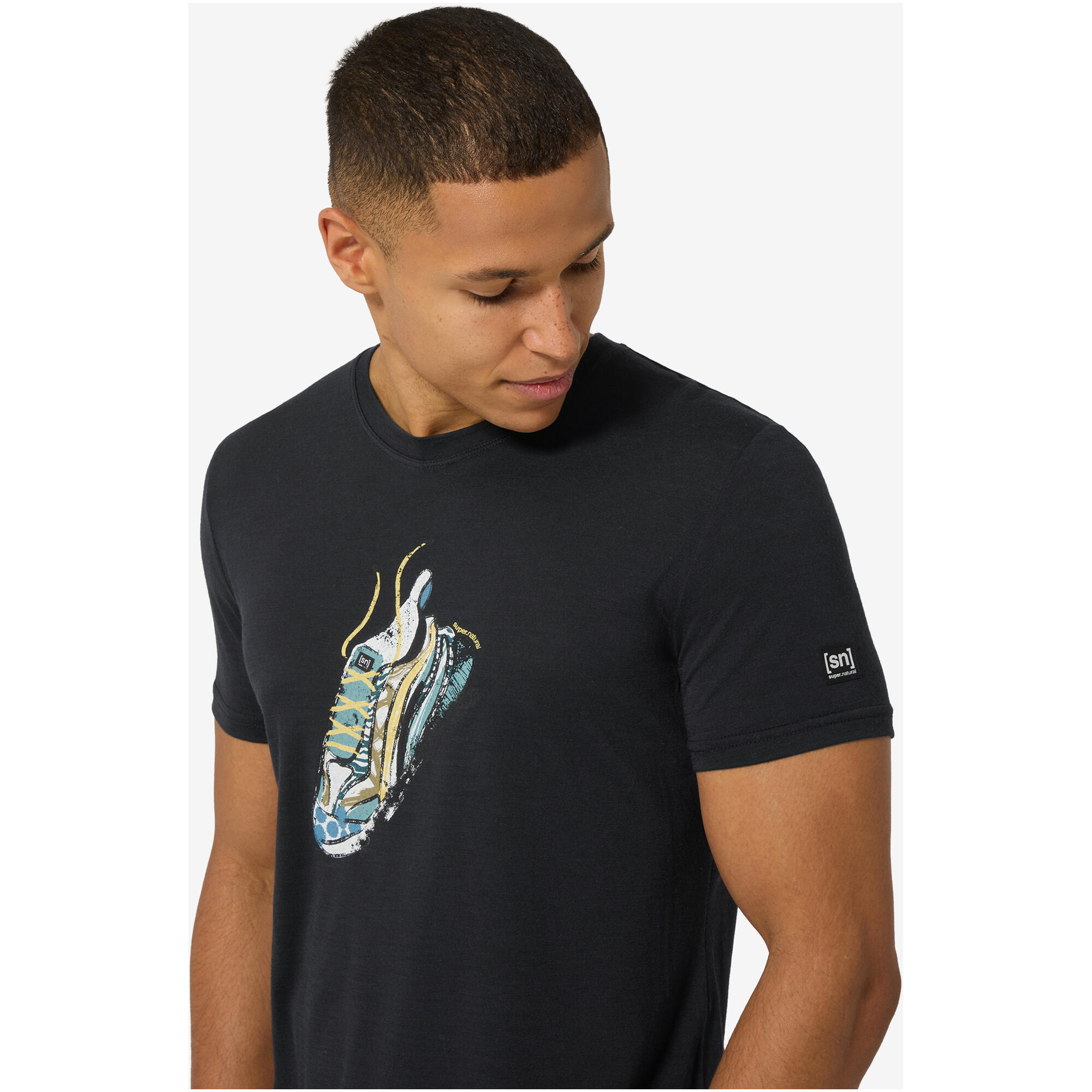 Koszulka męska SUPER.NATURAL M FLASHY SNEAKER TEE 3/5