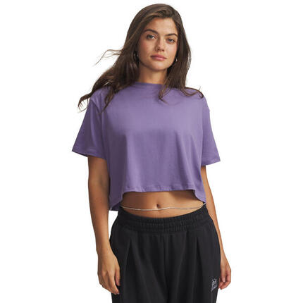 Under Armour Damen T-Shirt Rival Boxy Tee Solid 6011064