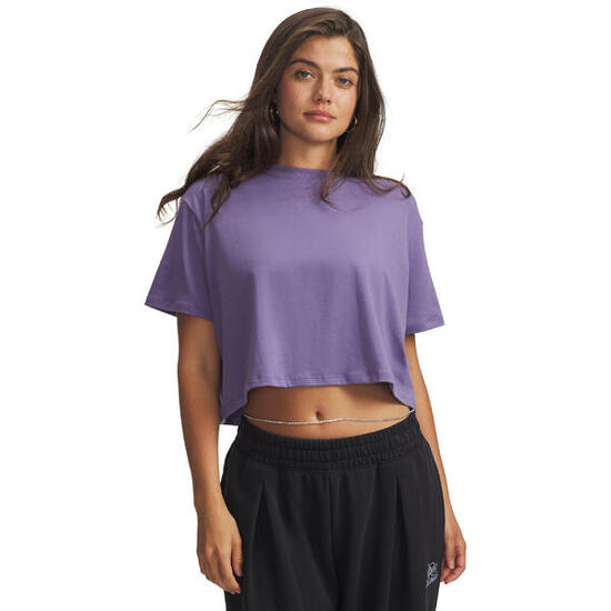 Under Armour Damen T-Shirt Rival Boxy Tee Solid 6011064
