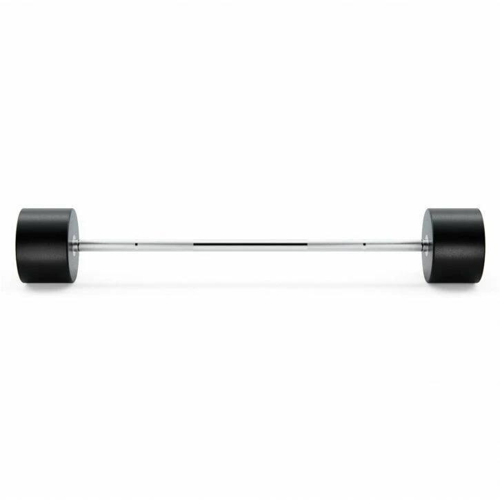 Haltera fixa, crom/negru 45 KG TRYM