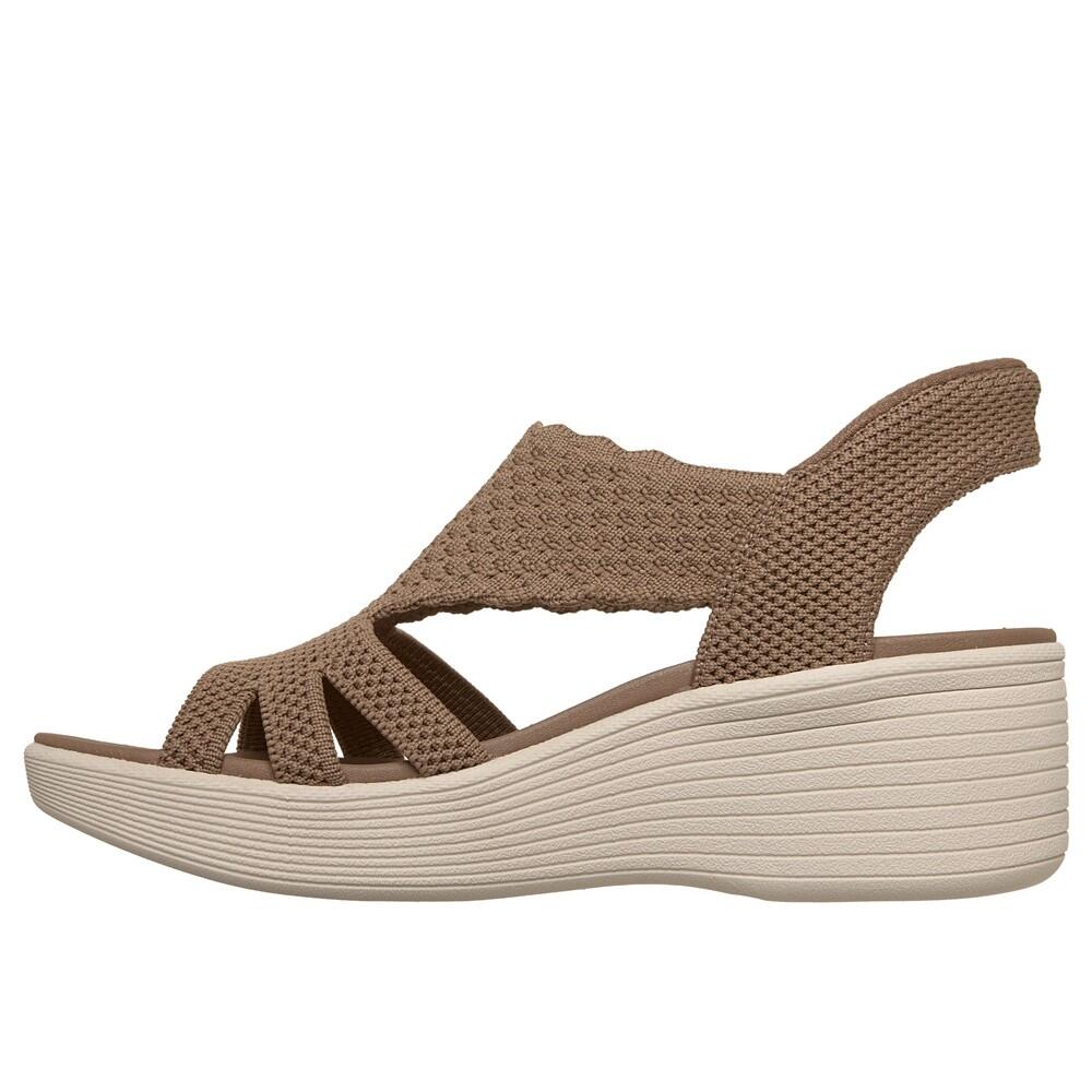 Comda SANDALE FEMME Skechers Slip-ins pour  llel Lite Summer MARRON 6/7