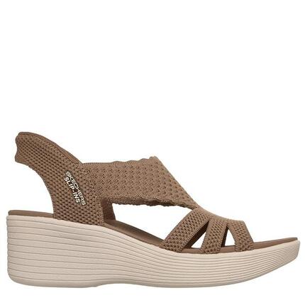 Sandalias cuña mujer Skechers Slip-Ins Parallel Lite con elásticos