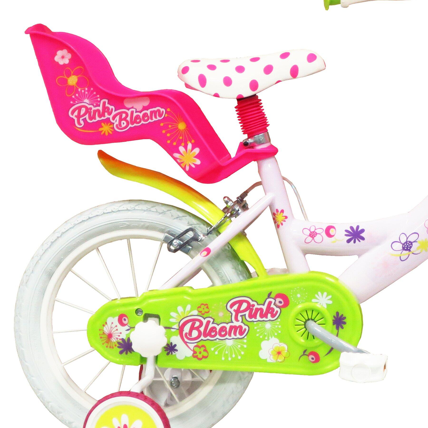 Kinderfahrrad 14 Zoll Bloom 3-5 Jahre 3/4