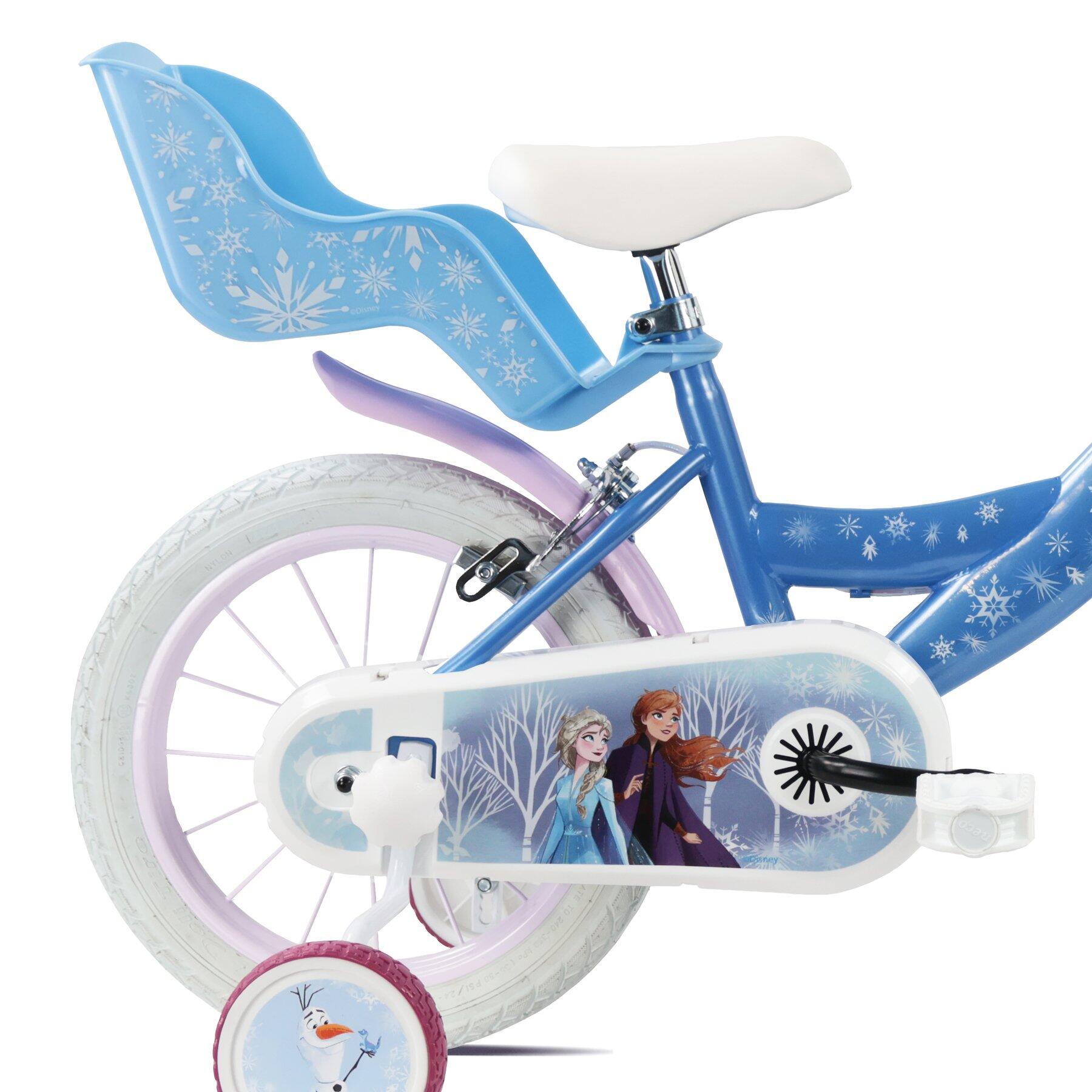 Vélo Enfant 14 Pouces 4-5 Ans Disney Frozen 3/7