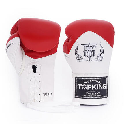 Boxhandschuhe Topking BLEND 01 Blau mit Schnürverschluss