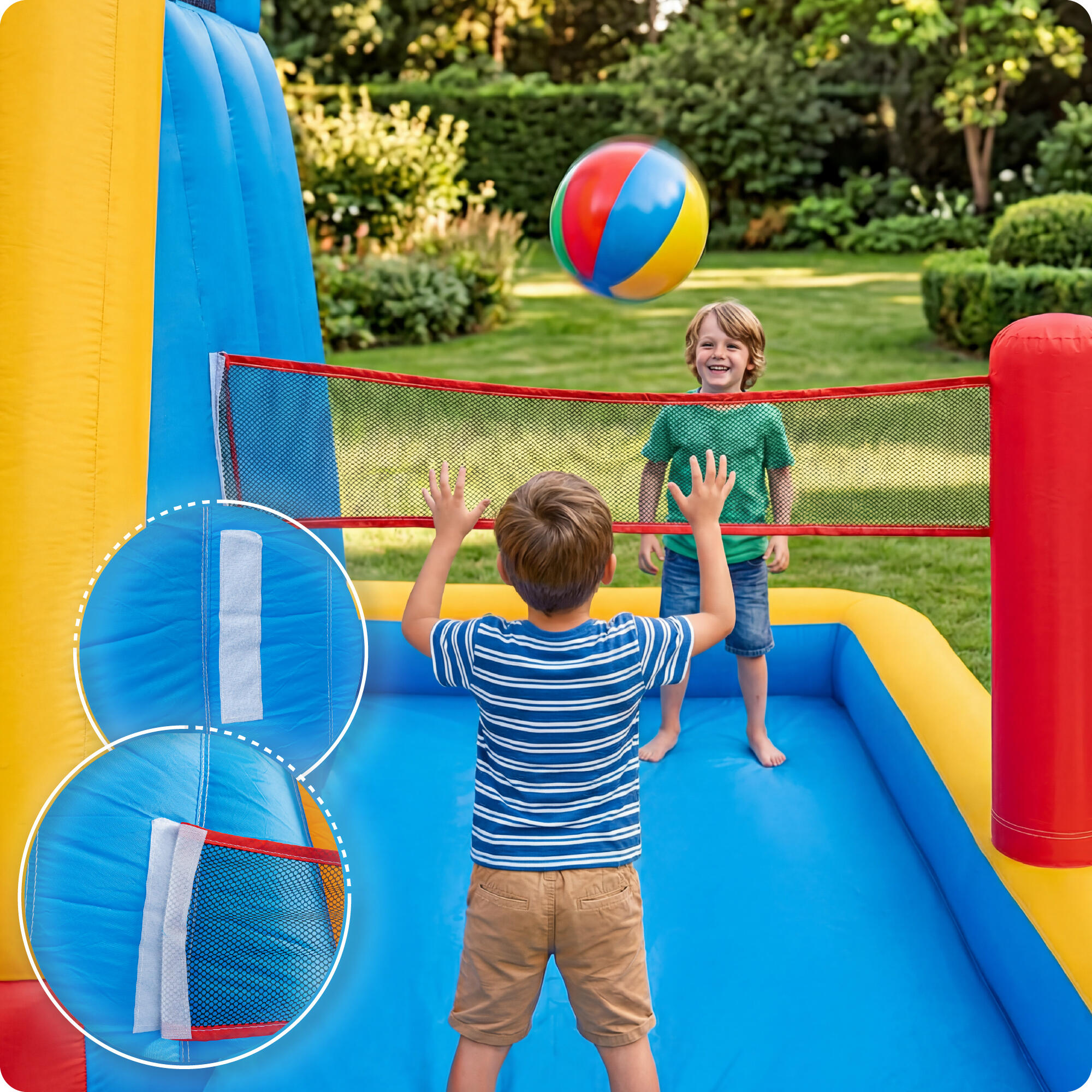 Aufblasbarer Gartenspielplatz KiNDi DPZ015 3/7