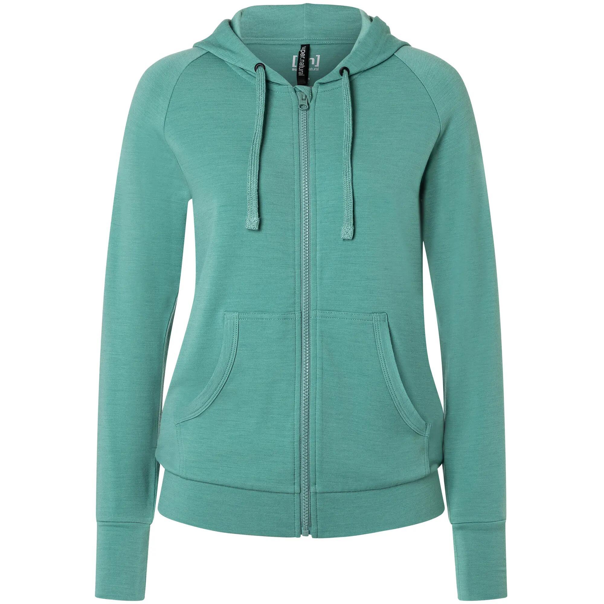 Bluza z kapturem damska SUPER.NATURAL W Everyday Zip Hoodie 4/5