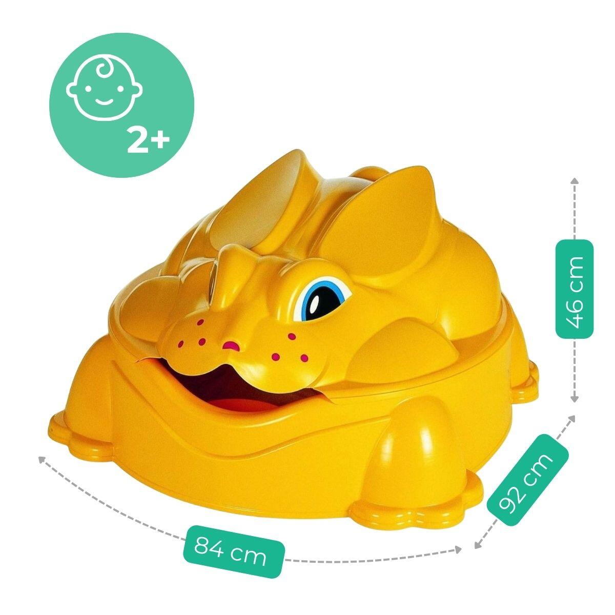 Piaskownica Plastikowa Zamykana Królik 5/7